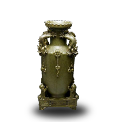 茶葉末蕎麥釉花瓶